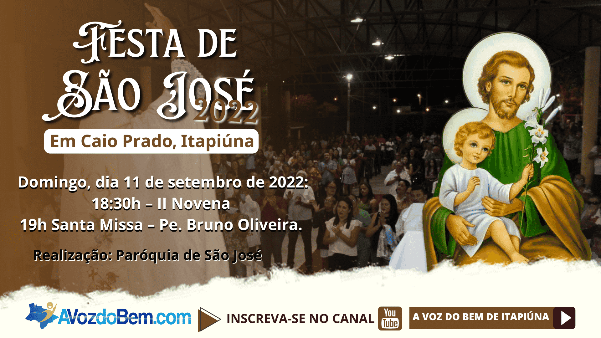 II Noite de Novena de São José em Caio Prado, Itapiúna – 11/09/2022