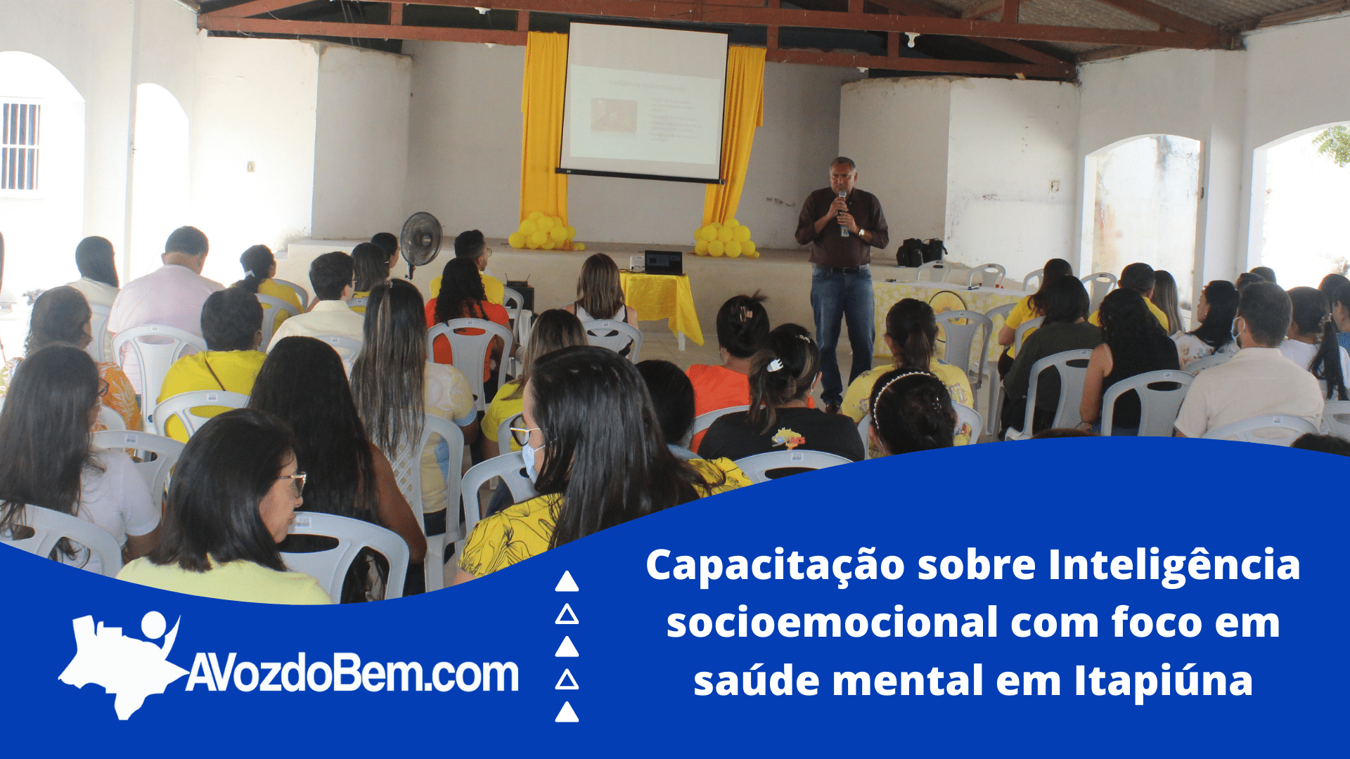 capacitação sobre inteligência socioemocional com foco em saúde mental em itapiúna