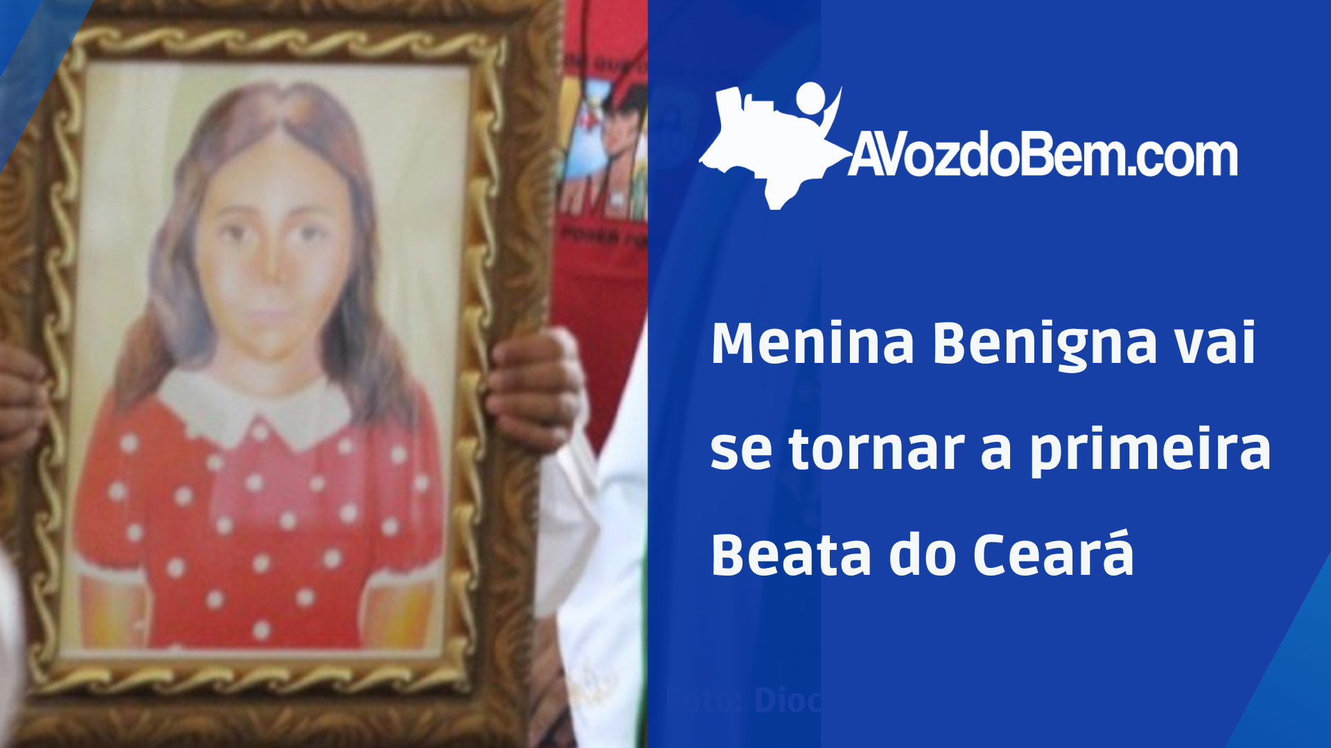 menina benigna vai se tornar a primeira beata do ceará