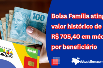 Bolsa Família atinge valor histórico de R$ 705,40 em média por beneficiário