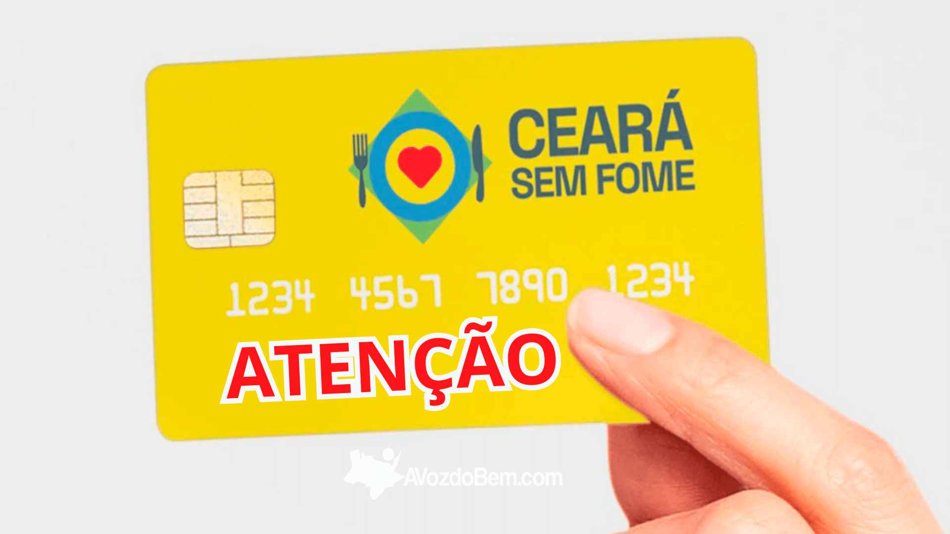 Divulgado O Novo Cronograma De Entrega Do Cartão Ceará Sem Fome Para Quem Ainda Não Fez A 9020