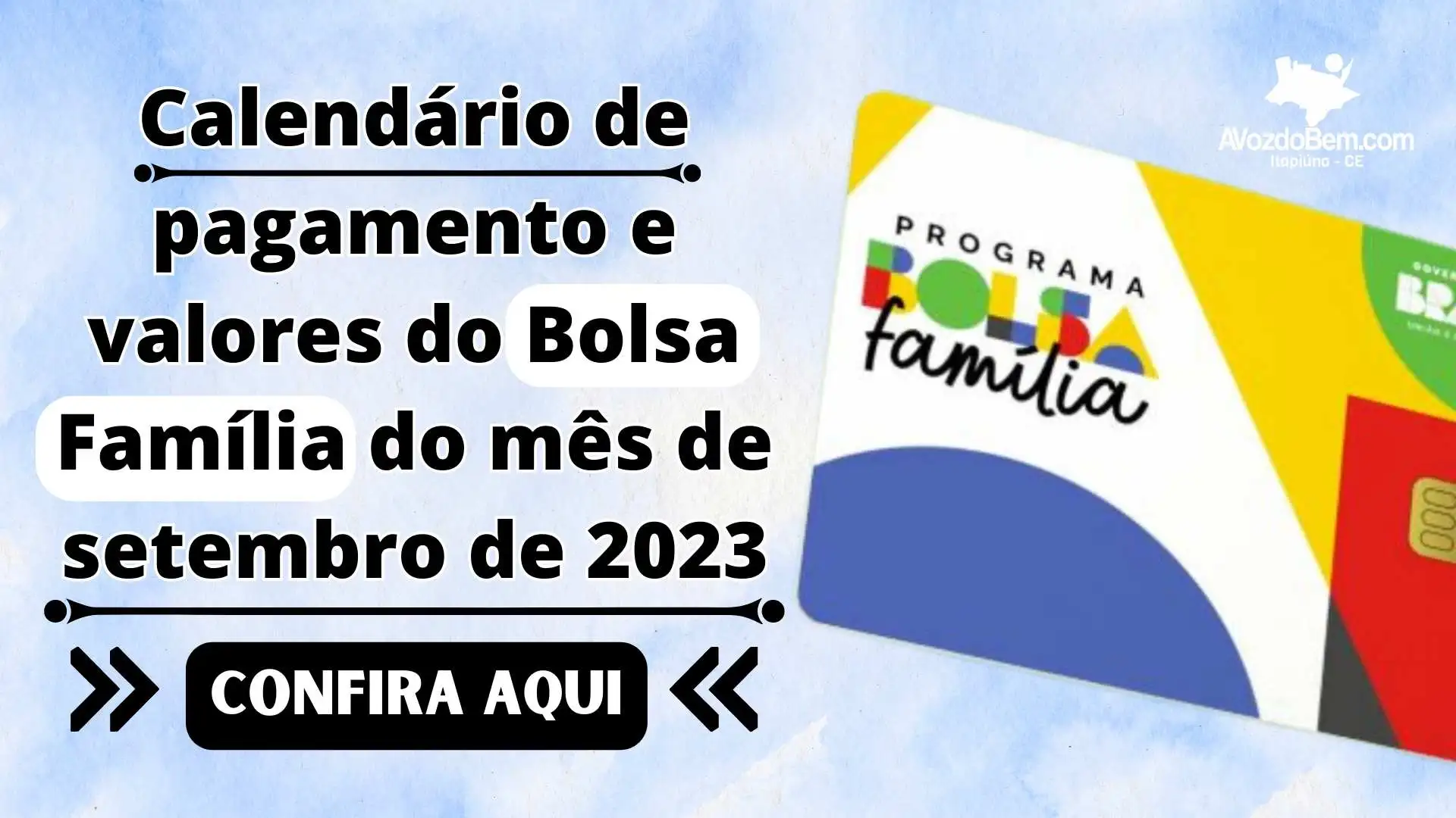 Calend Rio De Pagamento E Valores Do Bolsa Fam Lia Do M S De Setembro