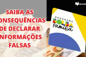 Saiba as consequências de Declarar Informações Falsas no Cadastro Único do Bolsa Família