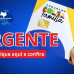 URGENTE: MDS alerta os beneficiários sobre golpe usando acesso indevido das contas bancárias do Bolsa Família