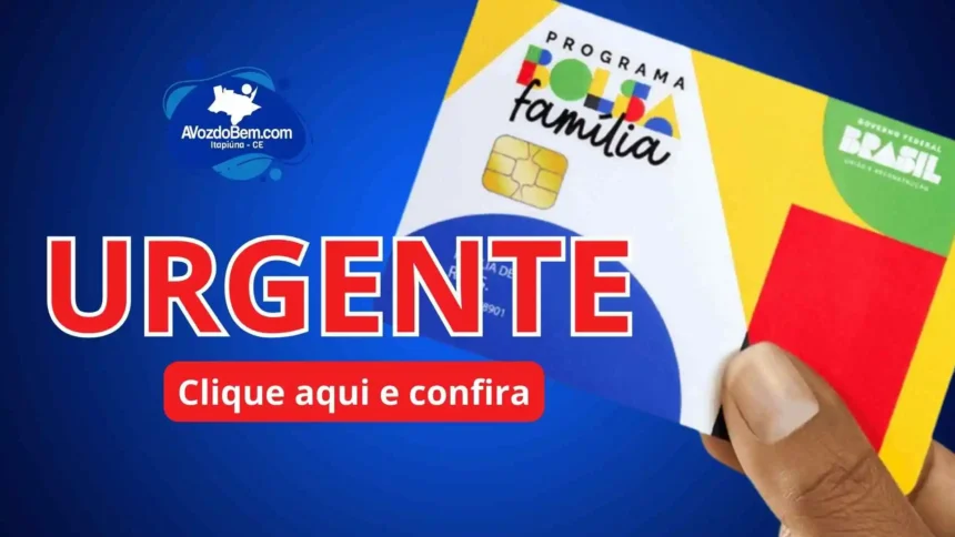 URGENTE: MDS alerta os beneficiários sobre golpe usando acesso indevido das contas bancárias do Bolsa Família