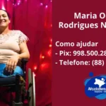 Uma Nova Esperança para Maria Ocelia: participe da campanha para a aquisição de sua prótese de perna