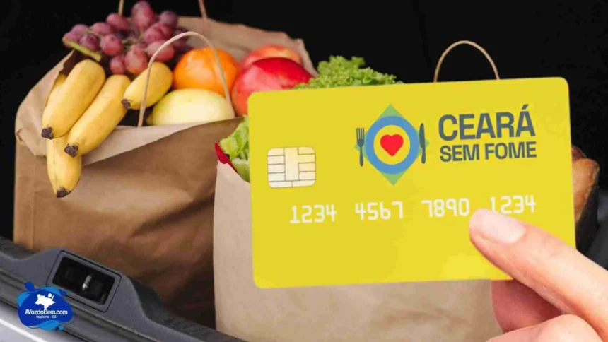 Cartão Ceará Sem Fome: Já disponível a parcela de setembro