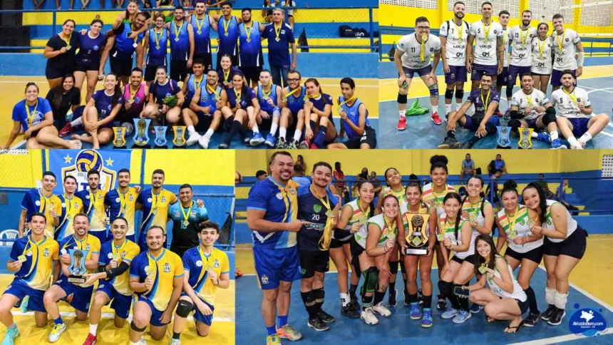 Itapiúna foi o palco da quinta etapa do Circuito Cearense de Voleibol