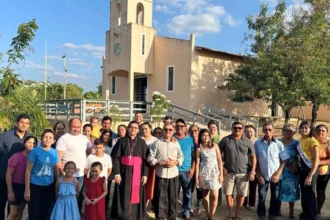 Visita pastoral de Dom Aurélio a Paróquia de São José reforça fé e comunhão na comunidade de Caio Prado