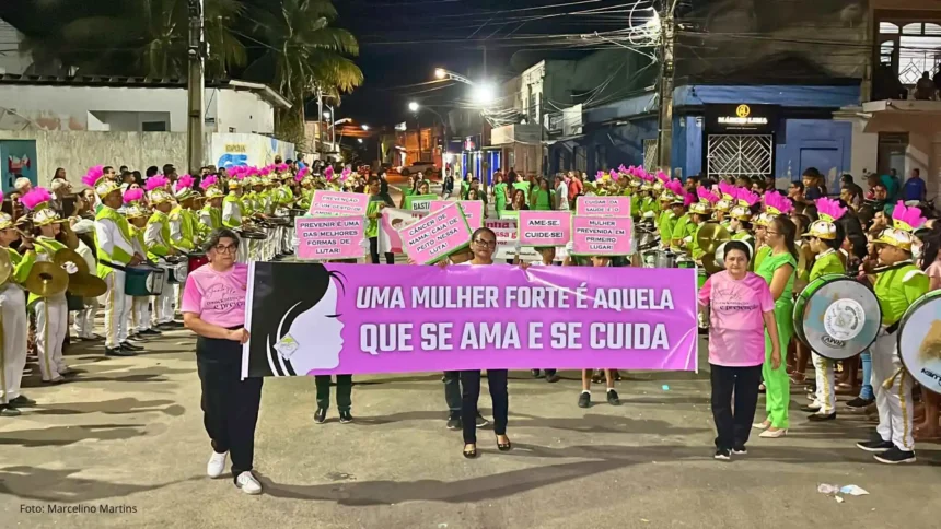 Desempenho escolar e força feminina são destaques no desfile cívico de Itapiúna