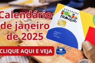 Calendário de pagamento do Bolsa Família para janeiro de 2025