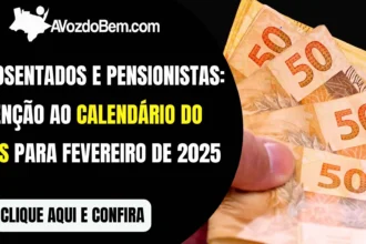 Aposentados e pensionistas: atenção ao calendário do INSS para fevereiro de 2025